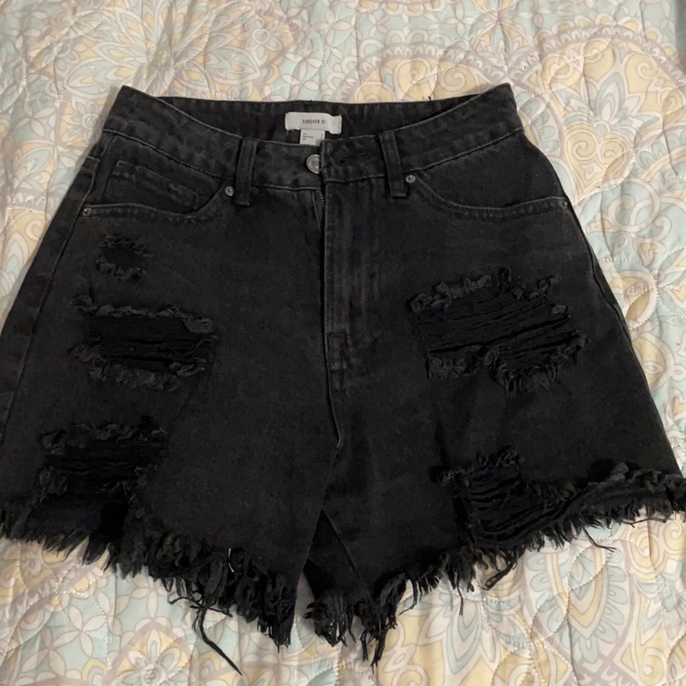 Forever 21 Black Shorts
